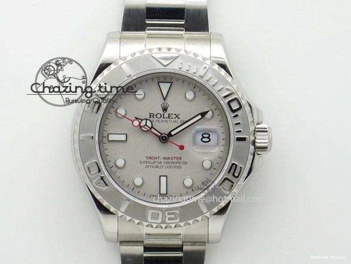 0212 DailyWear Day-Date 36mm 128235 YG Crystal BP Best Edition Silver Crystal Marker Dial on YG President Bracelet A 2676